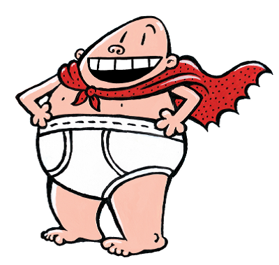 Author/illustrator Dav Pilkey has created an original image of his